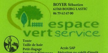 Espace vert service